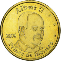 Monaco, 50 Euro Cent, Unofficial Private Coin, 2006, Laiton, SPL+ - Privatentwürfe