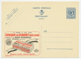 Publibel - Postal Stationery Belgium 1951 Dinant Biscuits - Cake - Bread - Bee - Beehive - Food