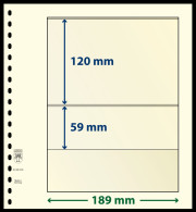 Lindner T - Blanko Blätter 802206P (10er Packung) Neuwertig (VD303 - Vierges