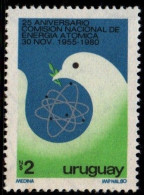 1981 Uruguay National Atomic Energy Commission 25th Anniv #1108  ** MNH - Uruguay