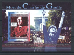 Guinée Bloc N°1130** (MNH) 2010 - Général Charles De Gaulle - Guinée (1958-...)