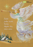 ENGEL WEIHNACHTSFERIEN Feiern & Feste Vintage Ansichtskarte Postkarte CPSM #PAH229.DE - Anges