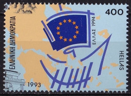 GREECE 1993 Hellenic Presidency Of The European Union 400 DR MNH From The Sheet Vl. B 11a** - Ongebruikt