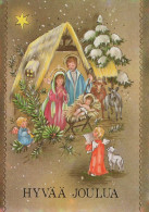 ANGELO Buon Anno Natale Vintage Cartolina CPSM #PAH791.IT - Anges