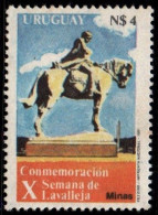 1981 Uruguay 10th Lavalleja Week Monument Statue Military #1111  ** MNH - Uruguay