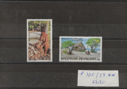 POLYNESIE   TIMBRES   N°326/27  N**  BONNE COTE - Ungebraucht