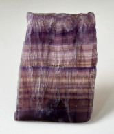 Translucent Banded Fluorite Plate - Minerales