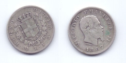 Italy 1 Lira 1867 MBN - 1861-1878 : Victor Emmanuel II