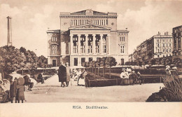 Latvia - RIGA - Theater - Publ. Fritz Würtz  - Latvia