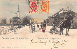 RUSSIA - Russian Types - Russian Village - Sleigh - Publ. Richard 2013 - Russland