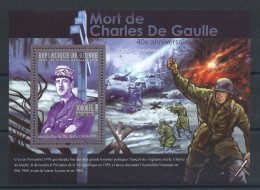 Guinée Bloc N°1131** (MNH) 2010 - Général Charles De Gaulle - Guinée (1958-...)