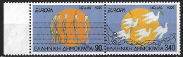 GREECE 1995 Europe CEPT Marginal Perforated 4 Sides Set Vl. 1925 / 1926 MNH - Nuevos