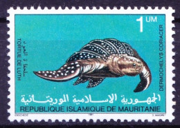 Mauritania 1981 MNH, Leatherback Sea Turtle (Dermochelys Coriacea) - Tortues