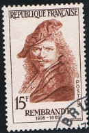 FRANCE : N° 1135 Oblitéré (Célébrités : Rembrandt) - PRIX FIXE - - Oblitérés