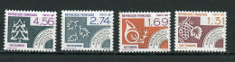 FRANCE -  PRÉOBLITÉRÉ LES MOIS - N° Yvert  194/197 ** - 1964-1988