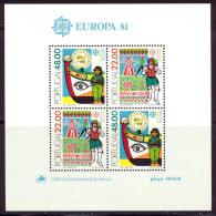 Portugal BF 1981 Yvert 33 ** TB - Blokken & Velletjes