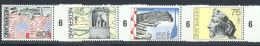 Pays-Bas 1977 Yvert 1068 / 1071 ** TB Bord De Feuille - Unused Stamps