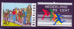 Pays-Bas 1976 Yvert 1048 / 1049 ** TB - Nuevos