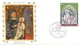 Monaco FDC 1976 Yvert 1064 Croix-Rouge Sainte Louise - FDC