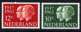 Pays-Bas 1962 Yvert 745 / 746 ** TB - Ongebruikt