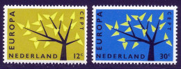 Pays-Bas 1962 Yvert 758 / 759 ** TB - Nuovi