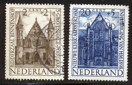 Pays-Bas 1948 Yvert 491 - 494 (o) B Oblitere(s) - Oblitérés
