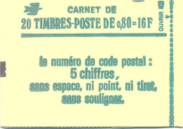 France Carnet 1977 Yvert 1970a C1 ** TB Gomme Mate - Autres & Non Classés