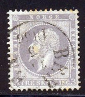 Norvege 1856 Yvert 3 (o) B Oblitere(s) - Used Stamps