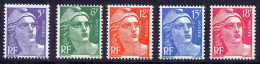 France 1951 Yvert 883 / 887 ** TB - Nuovi