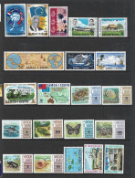 SAMOA. ANNÉE 1972. 20 Timbres + Bloc-feuillet Neufs ** Explorateur Néerlandais Roggeveen, Faune Des îles,etc - Samoa