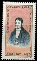 1982 Uruguay Pres. Joaquin Suarez Bicentenary #1120  ** MNH - Uruguay