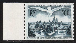 France PA 1947 Yvert 20 ** TB Bord De Feuille - 1927-1959 Neufs