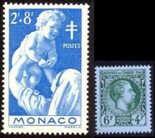Monaco 1946 Yvert 293 - 301 ** TB - Neufs