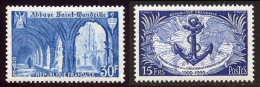 France 1951 Yvert 888 / 889 ** TB - Nuovi