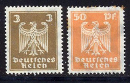 Allemagne Empire 1924 Yvert 348 - 354 * B Charniere(s) - Ungebraucht