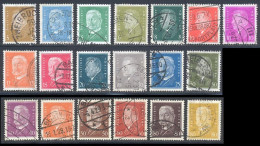 Allemagne Empire 1928 Yvert 401 / 414 (o) B Oblitere(s) - Used Stamps