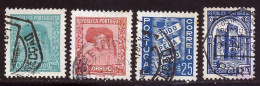 Portugal 1935 Yvert 579 / 581 - 584 (o) B Oblitere(s) - Oblitérés