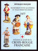 France Carnet 1977 Yvert 2026 ** TB - Red Cross