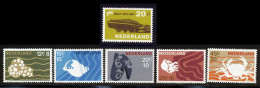 Pays-Bas 1967 Yvert 844 / 849 ** TB - Ongebruikt