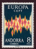 Andorre Espagnol 1972 Yvert 64A ** TB - Unused Stamps