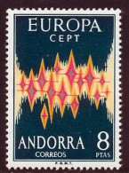 Andorre Espagnol 1972 Yvert 64A ** TB - Ungebraucht