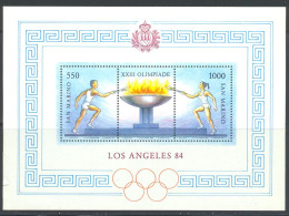 Saint-Marin BF 1984 Yvert 12 ** B - Blocks & Sheetlets