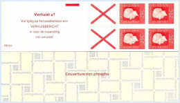 PAYS-BAS NEDERLAND 1969 - Carnet / Booklet / MH Indice PB 9-h - 1 G Juliana - YT C 882a / MI MH 9y - Postzegelboekjes En Roltandingzegels