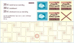 PAYS-BAS NEDERLAND 1972 - Carnet / Booklet / MH Indice PB 12a - 1 G Juliana / Travaux Du Delta - YT C 971 / MI MH 13 - Carnets Et Roulettes