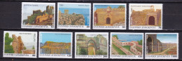 GREECE 1996 Castles Of Greece Perforated 2 Sides Complete MNH Set Vl. 1955 / 1963 A - Neufs