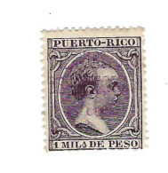 MH,Neuf Charnière.Roi Alphonse. - Puerto Rico