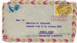 Spain - 1955 - Airmail - Letter - Sent From La Coruña To Buenos Aires, Argentina - Caja 30 - Storia Postale