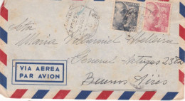 Spain - 1952 - Airmail - Letter - Sent From La Coruña To Buenos Aires, Argentina - Caja 30 - Cartas & Documentos