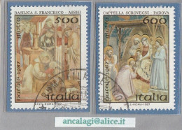 USATI ITALIA 1987 - Ref.0561 "CAMPIONATI DI ATLETICA LEGGERA" Serie Di 2 Val. - - 1981-90: Oblitérés