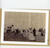 SAINT AUBIN SUR MER  La Plage  Vers 1900 - Other & Unclassified